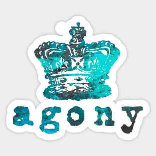 Agony Sticker